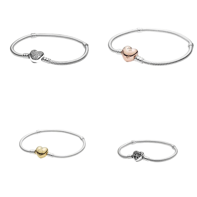 Bracelet designer for women mens bracelets charm plated silver chain mouse shining crystal sweet heart jewellery designers womens high quality gift