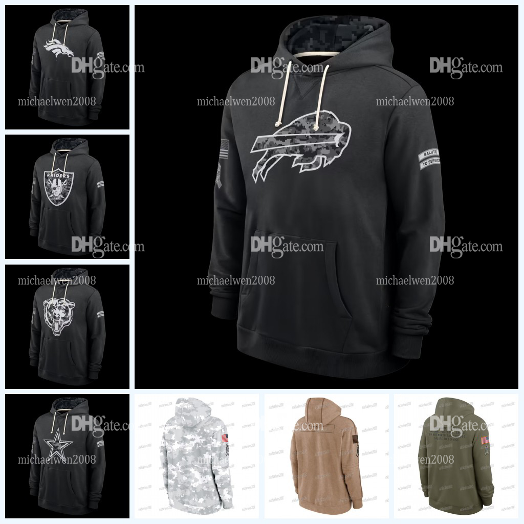 2026 2027 Salute to Service Pullover Hoodie Polyester Retro Classic Sportswear Personalized Custom Any Name Any Number Men Women Youth