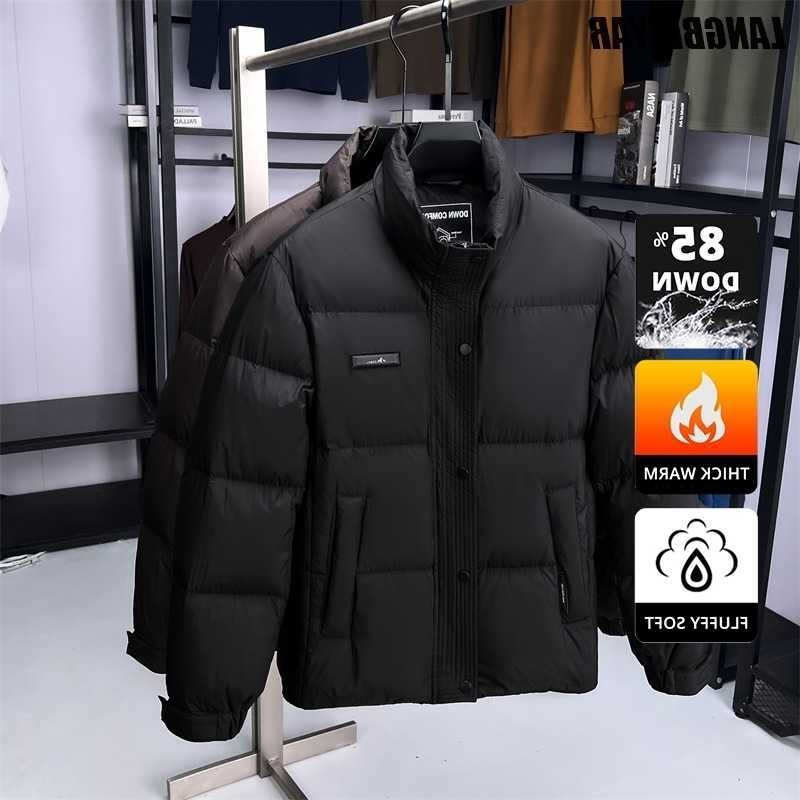 End Men's High Down Parkas Winter New Brand Casual Fashion Warm 85% Duck Down Filled Mens Jacket Designer Feather Windbreaker Puffer Coats C260