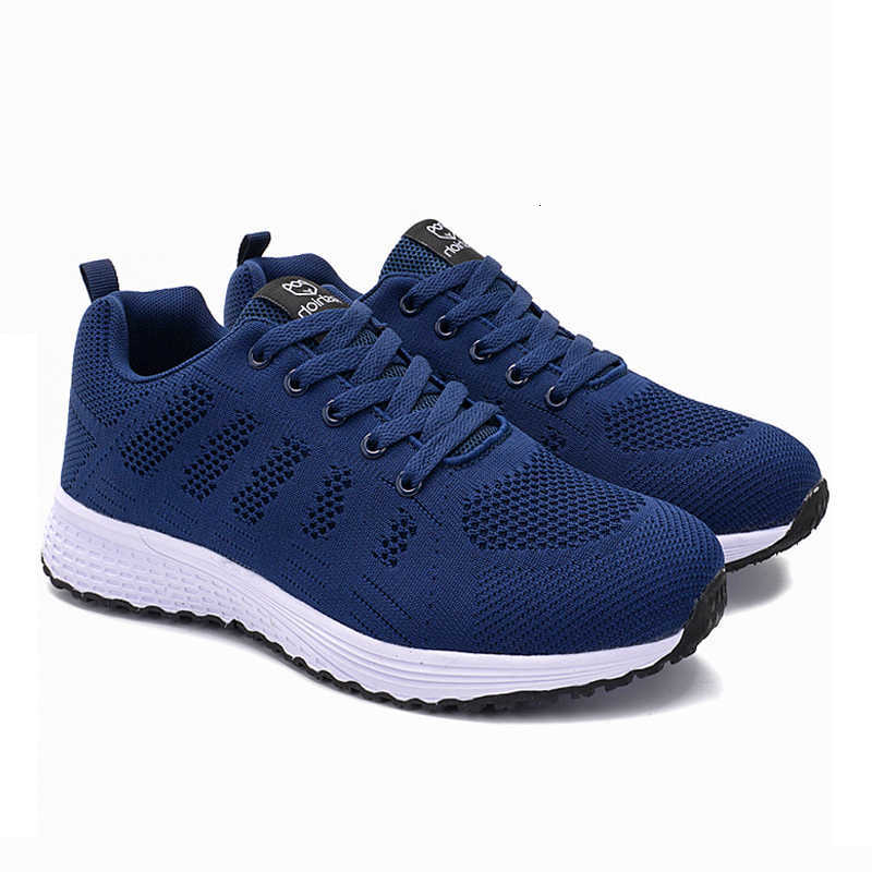 Casual Women's Casual Flats Shoes Sports Shoes Mesh Breathable Trainers Ladies Shoes Platform Female Sneakers for Women Basket Tenis Feminino D
