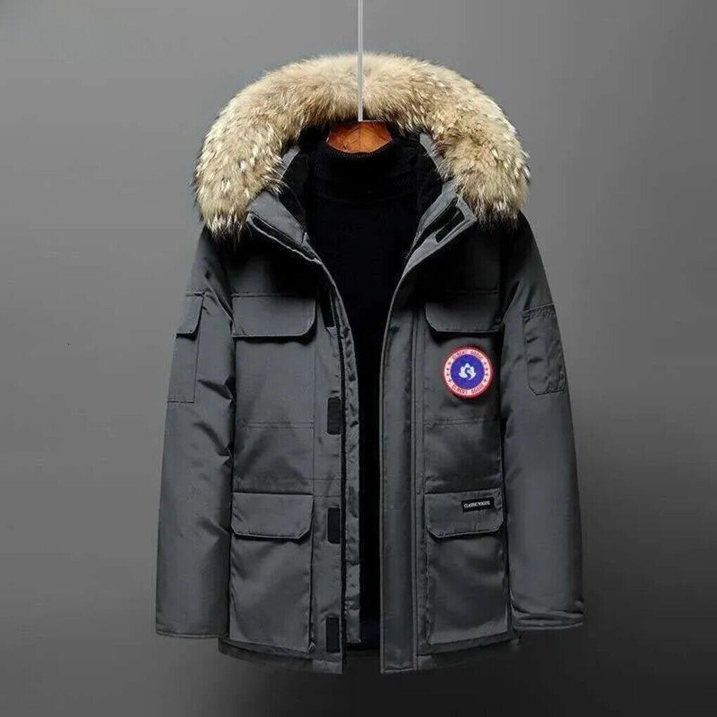 Canada Jacket Gooceness Coat 2026 Designer Mens Jacket Parka Pocket Windbreaker Womens Winter Jacket Windproof Puff Doudoune Canada Jacket Gooselyne