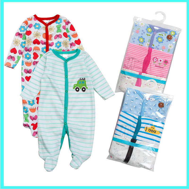 Baby onesie newborn footed romper casual jumpsuit baby spring and summer clothing Q260919