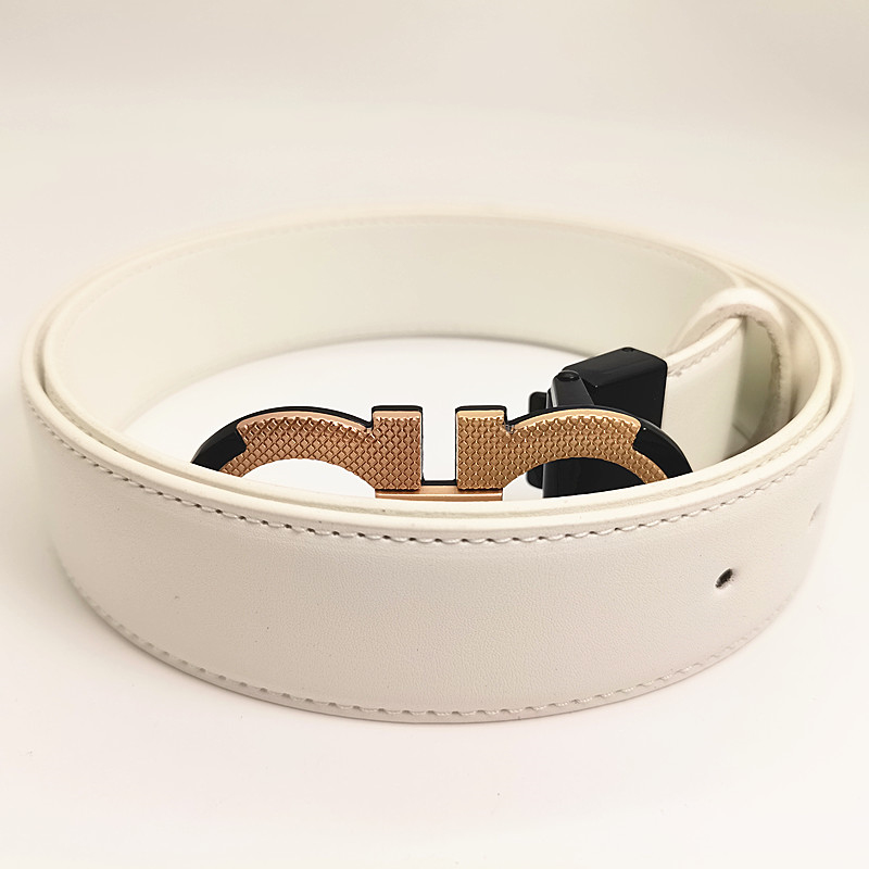 Belts for Men Designer Belt Women 3.5cm Width Solid Leather Belts Gold Silver Buckle Brand Luxury Belt High Quality and Man Waistband Belt Bb Simon