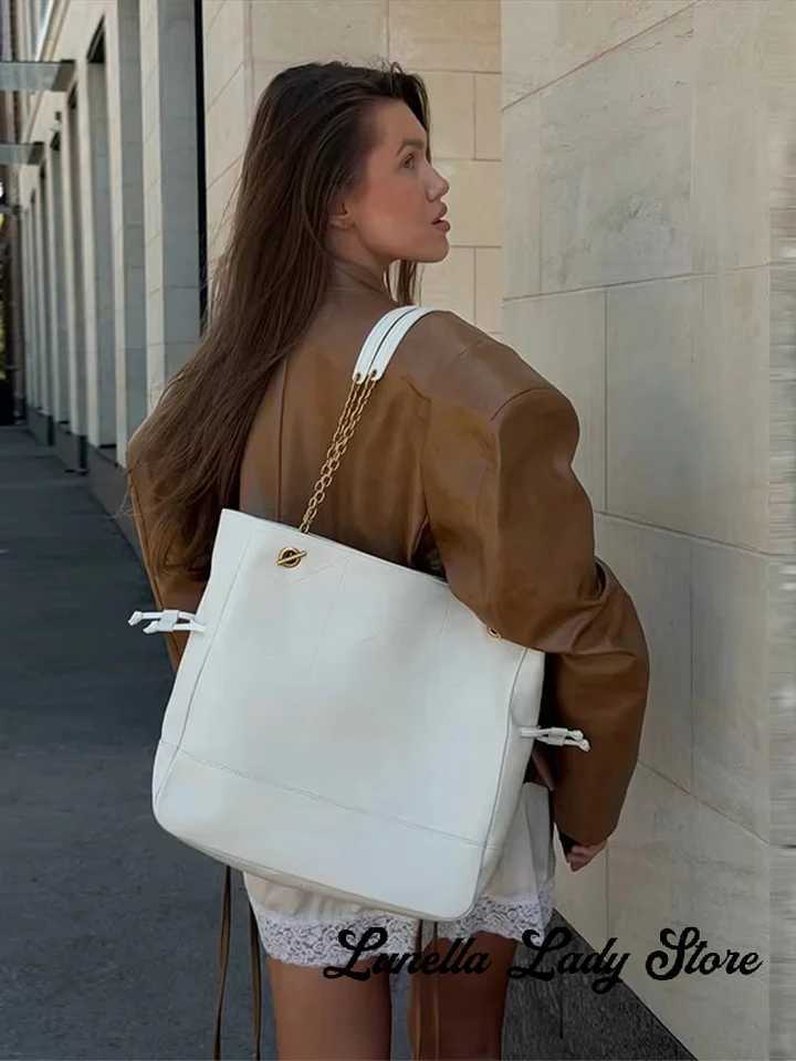 Stand Collar Women Short Leather Coat Solid Minimalist Single-Breasted Loose Shoulder Pad PU Jacket Daily Commute Casual Wear C260921