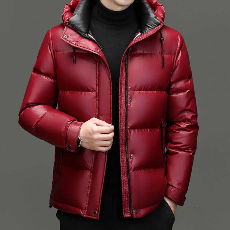 arrival Men's New Down Parkas winter jacket 90% white duck down jackets men mens thicken warm parkas winter down coat autumn hooded parkas men