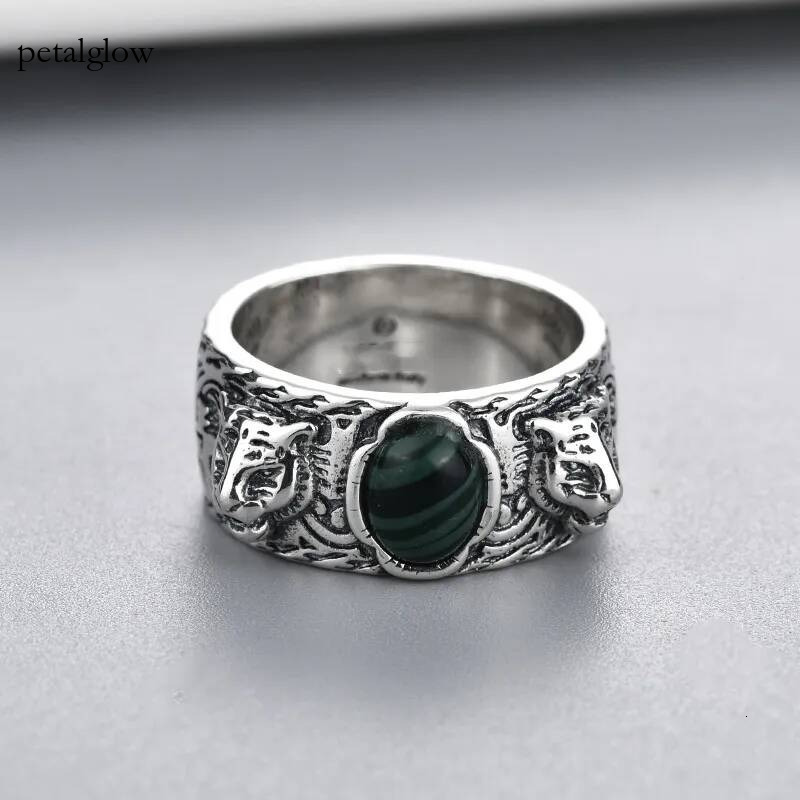 GG Ring Top luxury designer ring domineering tiger head ring 925 silver plated material rings fashion jewelry Fashion High Quality Clothing 146