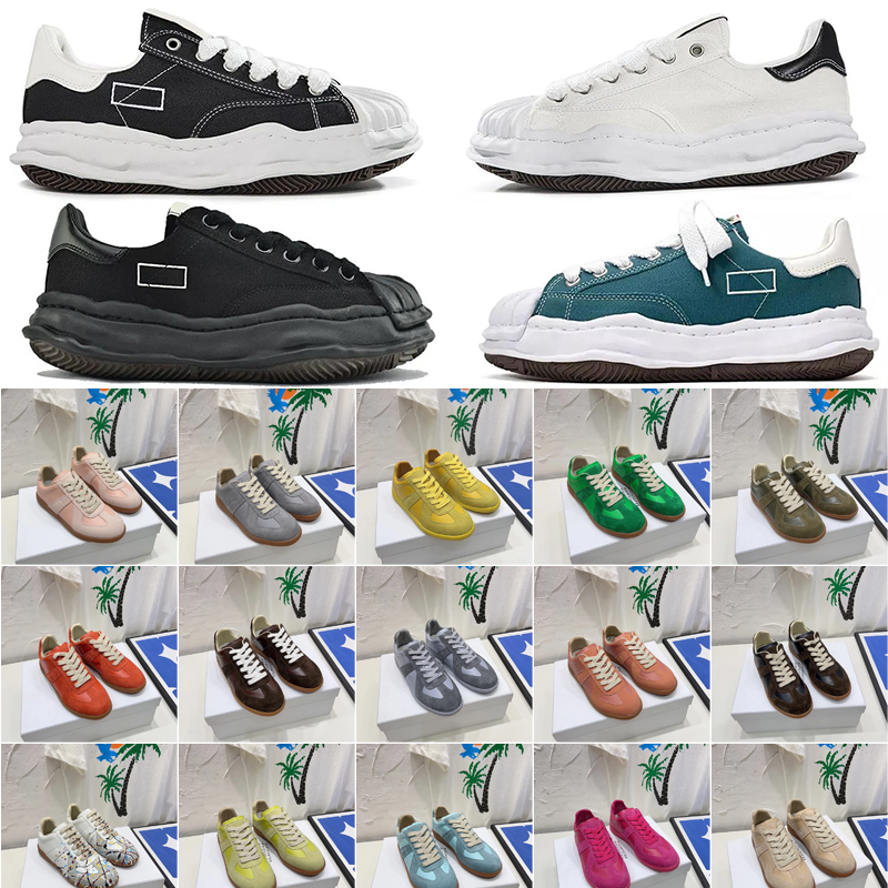Top Designer Mason Peterson mm6 Sole Canvas Mastermind Blakey Shoes Men Women New Casual Dissoed Low Natural Hank Blue Purple Green Black Sneakers 3