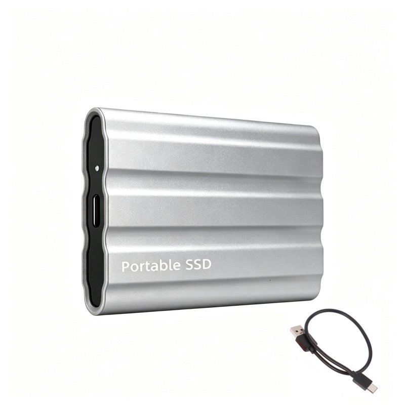 New Hot Selling T7 Portable SSD 2Tb 4Tb 8Tb 16Tb 32Tb High Speed External Solid State Drive Large Capacity Storage Solution For Laptop Desktop PC Fi