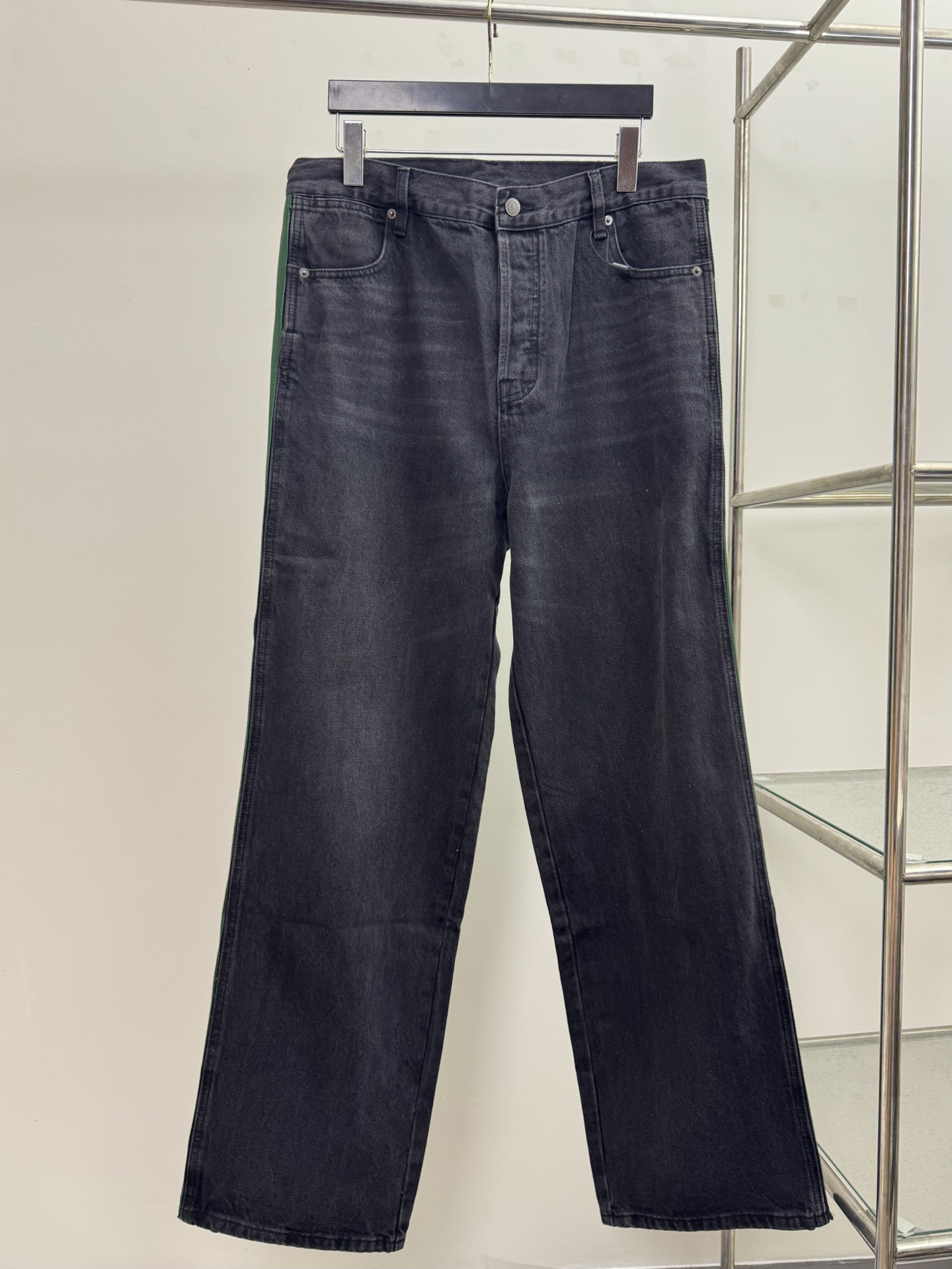 Men's Plus Size Pants Unwashed Selvedge Mens Raw Denim Jeans High Quality Indigo Small Quantity Wholesale Price Japanese Style Cotton Japan RED