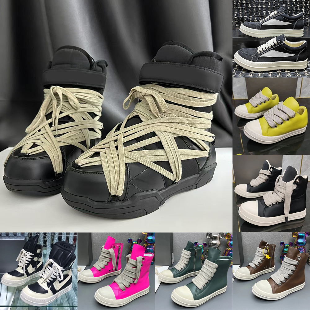 New Designer Vintage Boots Leather Boot Furry Boot Canvas Boots Luxury Booties Black White Pink High Top Horse Hair Boots Low Top Suede Boots Big Si