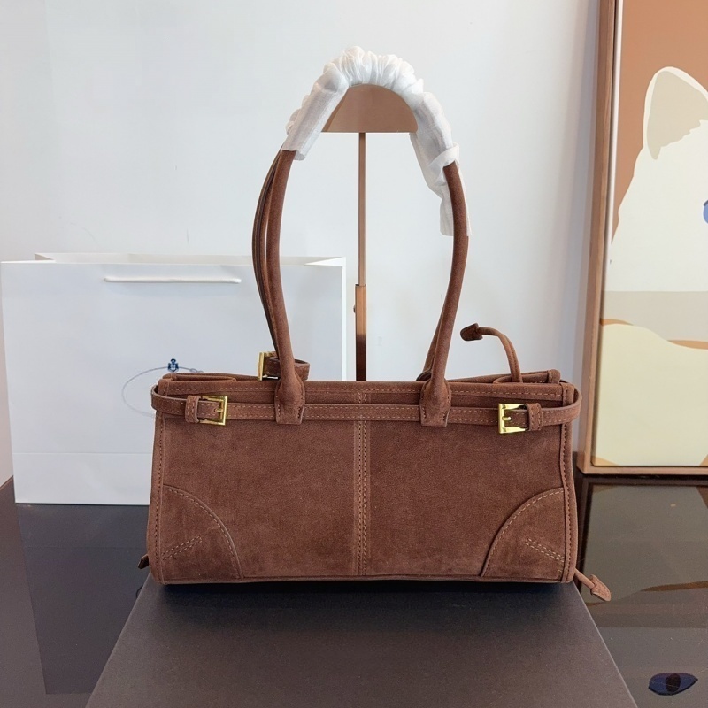 New Designer Lady Handbag Soft Lux Lady Shoulder Bag Mink Leather Shoulder Bag Autumn Winter Luxury Shoulder Bag High Quality Leather Premium Lady H