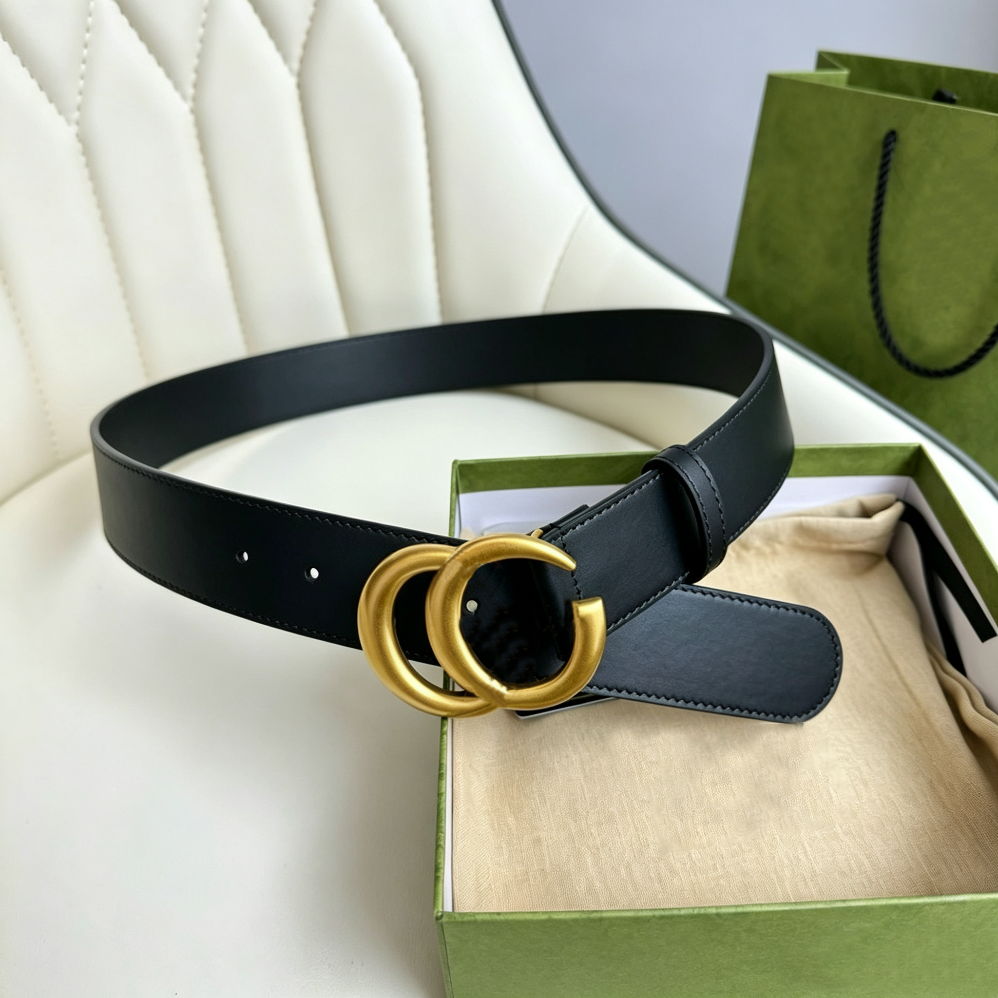 belt Women's leather belt designer women's belt 10A high-quality gold and silver 2cm 3cm 3.5cm 4cm suitable for dresses and jeans with box