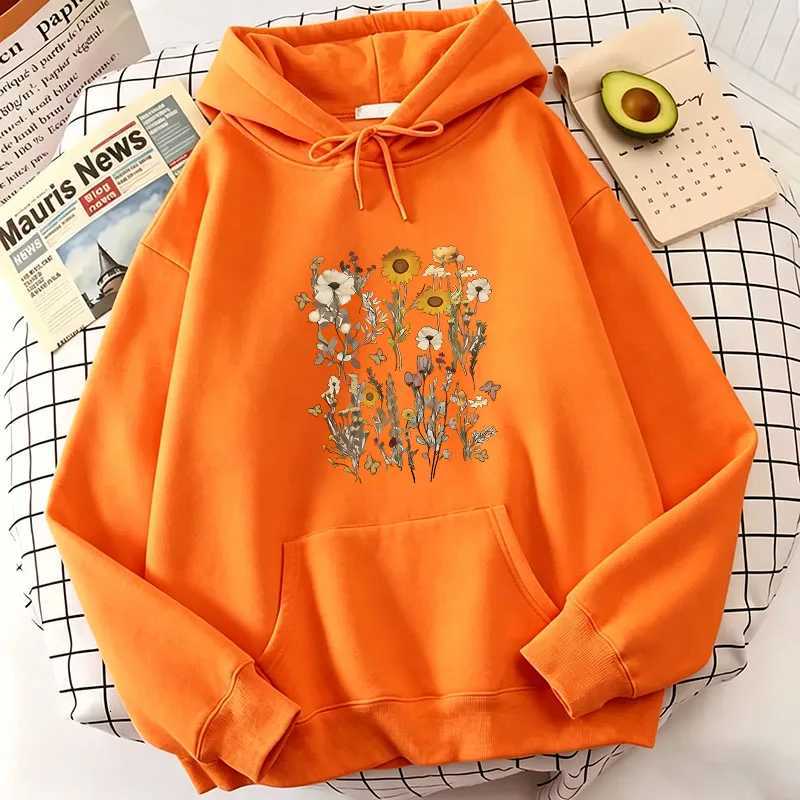 Sweatshirt Women's Hoodies Sweatshirts Hoodie Vintage Floral Print Hoodies Spring Autumn Winter Casual Hoodies Sweatshirts Men Women Retro Clot