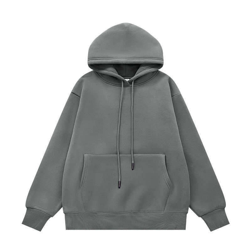 Women's Hoodies Sweatshirts Retro Lined Men's Hoodie Set Loose Fit Couple's Casual Wear Spring Autumn Knitted Cotton Long sleeve Hood
