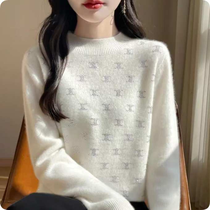 2026 new Women's Sweaters Designer Sweaters Women Clothes Fashion Turtleneck Temperament Bottoming Shirt Loose All-match Knitting Pullovers Aut