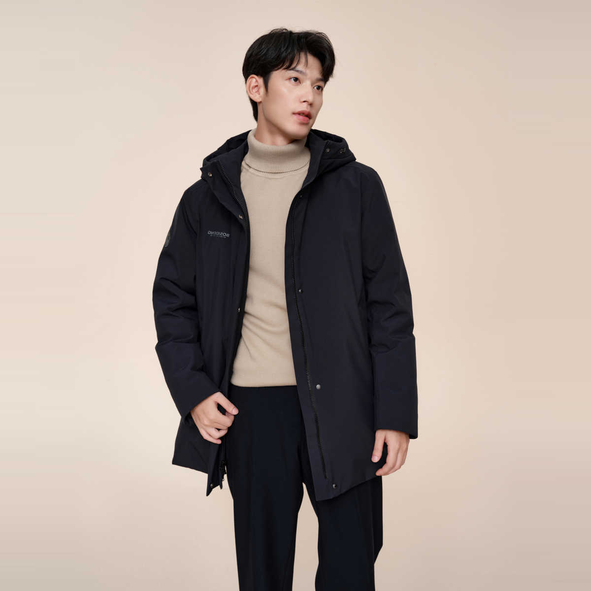 Men's Down Parkas BOSIDENG 90% down jacket for men Winter Jacket Duck Down Jacket thicken warm outwear Puffer Jacket C2609221