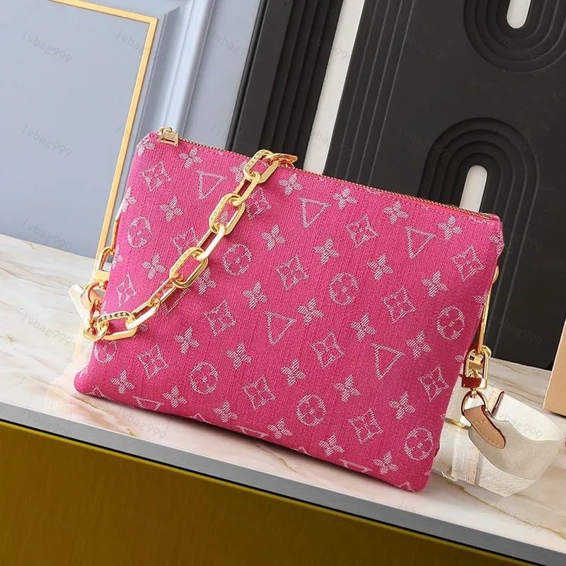2026 10A New Luxury Designer Coussin PM Shoulder Bag for Women High Quality Leather Medium Tote Purse Summer Beach Crossbody Clutch Handbag