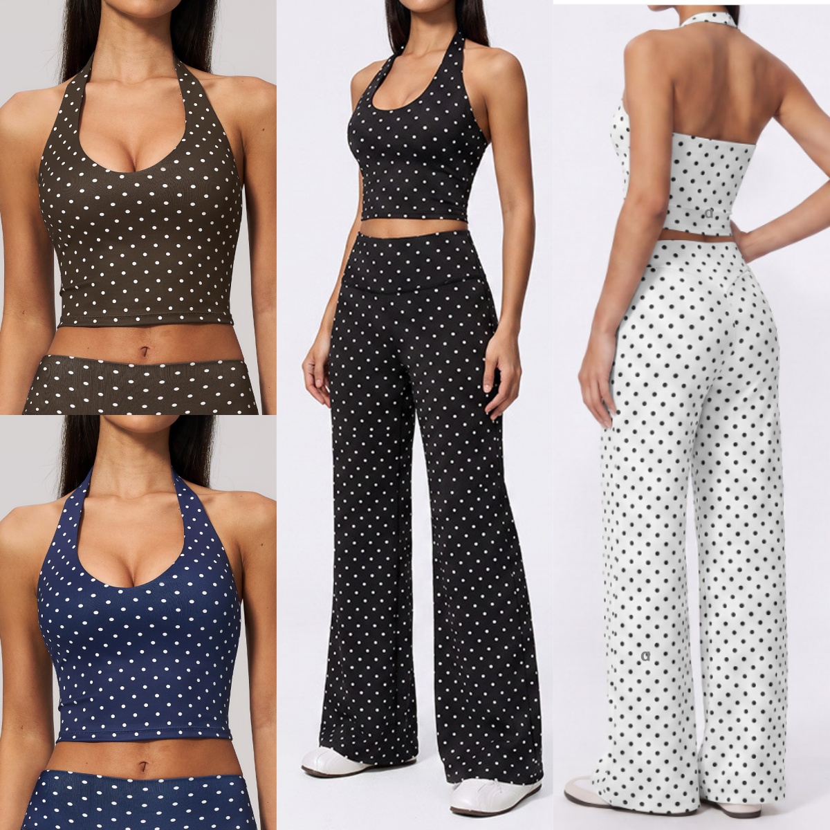 3004AO nouveau soutien-gorge de Yoga à séchage rapide gilet arrière à pointe ondulée en V profond taille haute pantalon de Yoga à séchage rapide