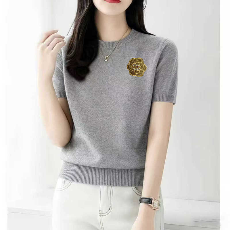 Women's Sweaters Designer Womens Knits Tees Designers short-sleeved, luxury sweaters womens long sleeve basic knit top Designers Knitted T-shir