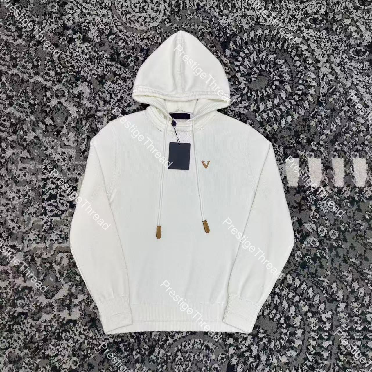 26 New Style Hooded Sweatshirt Designer Men's Hoodies & Sweatshirts Embroidered Logo Knit Hoodie