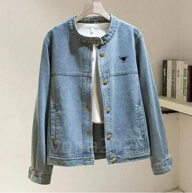 2026 Luxury Jackets Women Spring Jacket Fashion Denim Coat Designer Womens Button Letters Coat Woman Designer Jackets Jeans Socialite Cargo Denim Sh