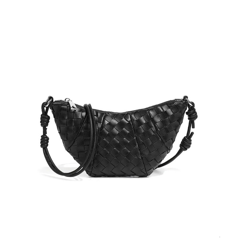 Tote Bag Designer Bags For Women Luxury PU Handbags High End Woven Crossbody Bag Croissant Y2k Shoulder Bag Small Saddle Bag Evening Clutch Bag