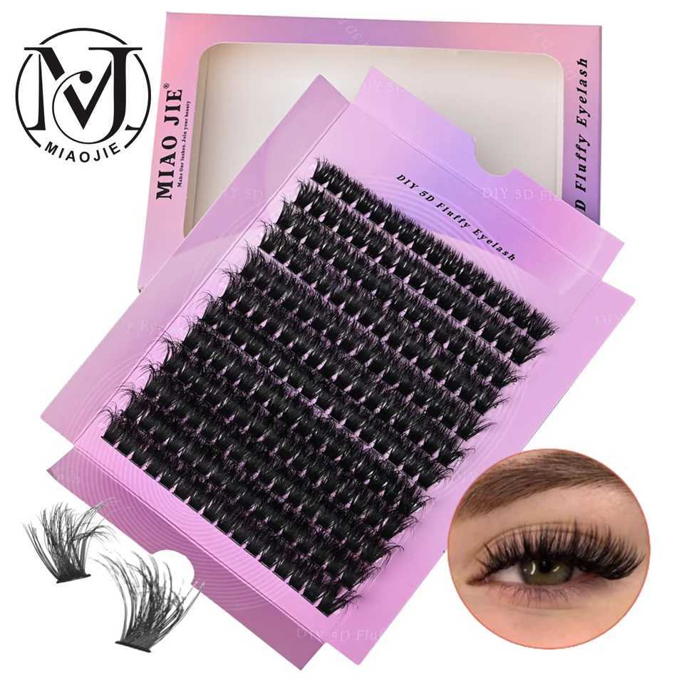 False Eyelashes MJ 280 Bundles 60D/80D Mink Eyelashes 0.05mm Thin Eyelash Extension 3D Russia Volume Individual Eyelash Cluster Makeup Black Las X26