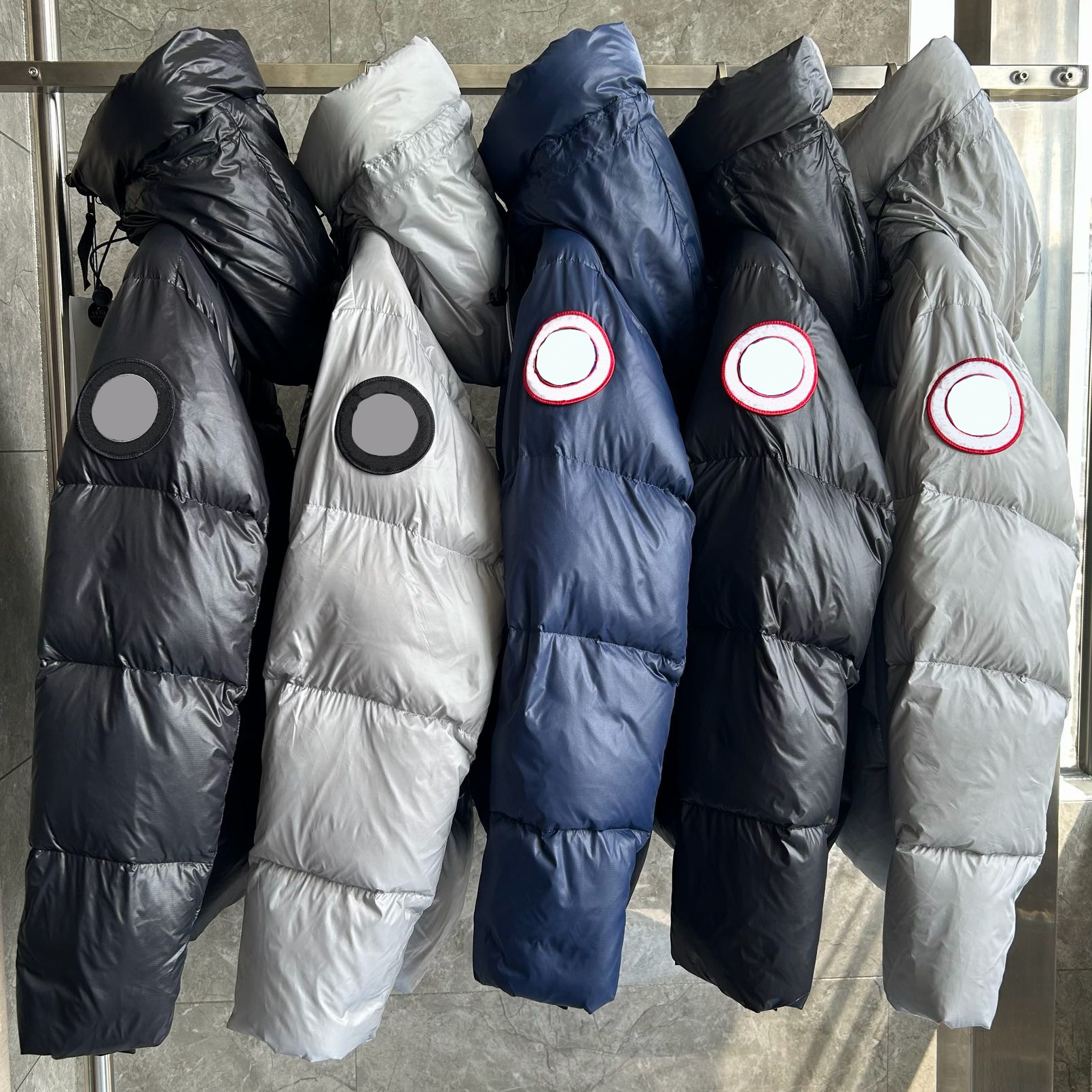 Women cannada gose Down Jacket Designer Puffer Jackets women Fashion Long Coat Large Pocket Fur Collar Thermal Top Female autumn and winter Large Cl