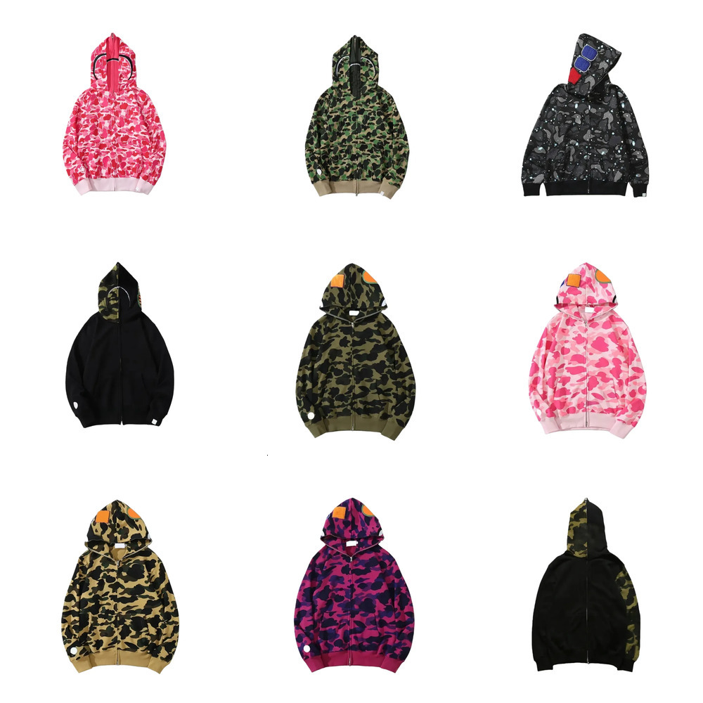 Designer Shark Men's Hoodies Men's and Women's Dessert Jackets Hoodies High Quality Sweaters Running Pants Women's Hoodies Cotto