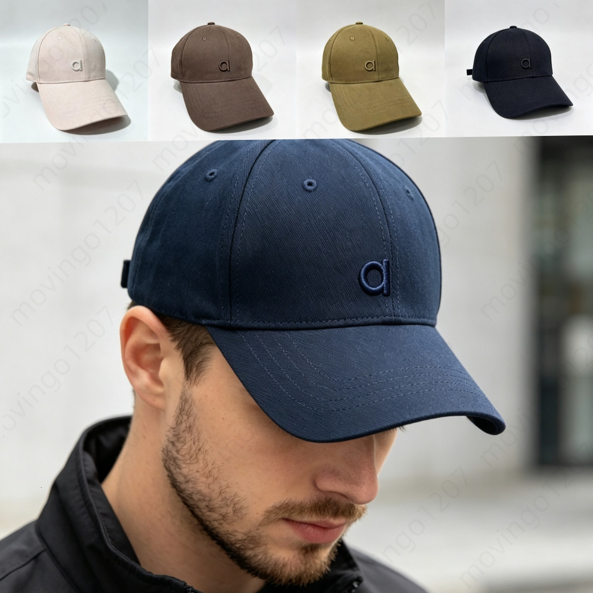 Soccer cap 2026 New Designer Luxury Brand Women's Spring And Autumn Korean Casual Versatile Baseball Cap Men's Embroidered shaped Duckbill
