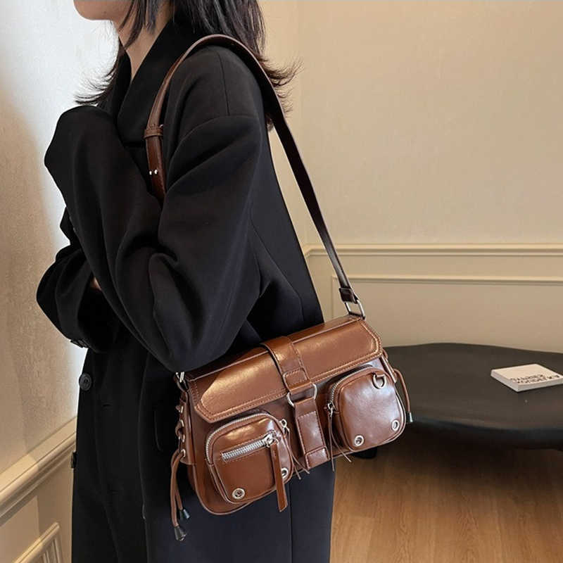 Cross Body 2026 New Women Niche Design Shoulder Bags s High Quality Versatile Crossbody Bags Lady Multiple Pockets Handbag D260923