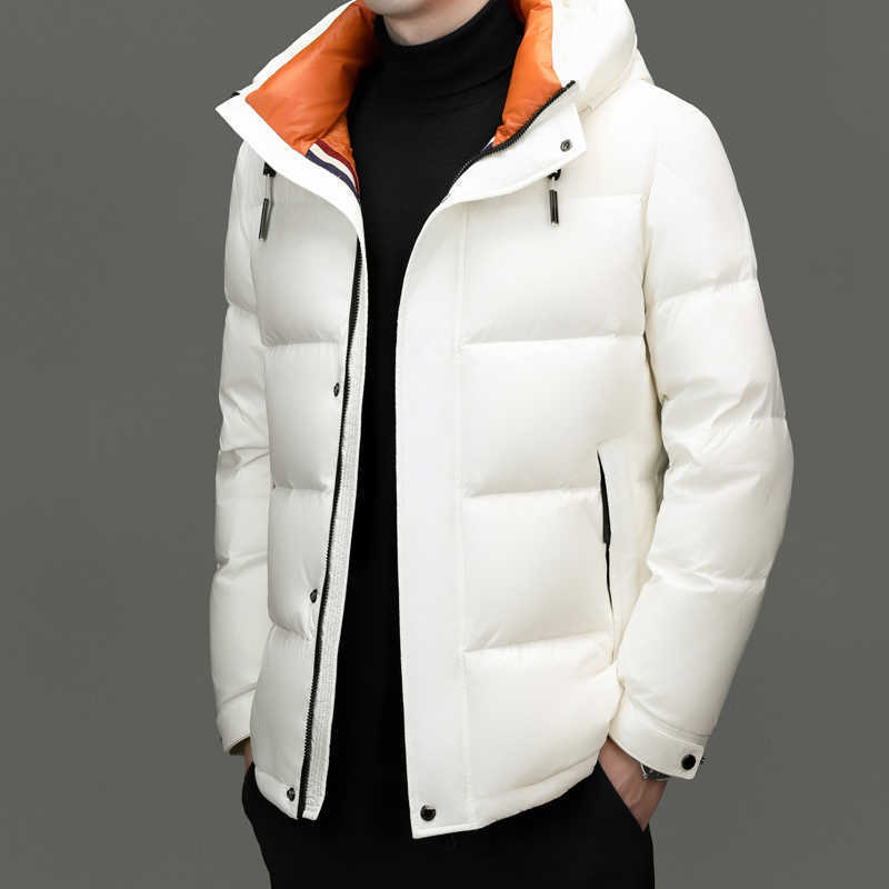 New Parkas Men's arrival Down winter jacket 90% white duck down jackets men mens thicken warm parkas winter down coat autumn hooded parkas men
