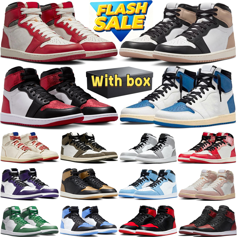 designer Basketball shoes 1 1s mens sneakers woman trainers Black Toe Neutral Olive jogging walking shoe with box