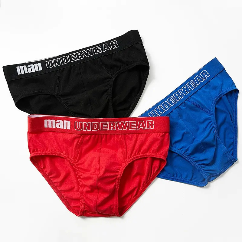 Cotton Briefs Mens Comfortable Underpants Man Underwear M L Size Sexy Man Boxers Breathable Underwear 260923