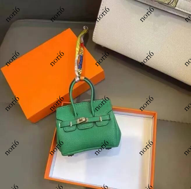 Designer Key Chain Bag Charm Keychain Handmade Leather Keychains Man Woman Mini Wallet Bags Pendant Coins Accessories R250424