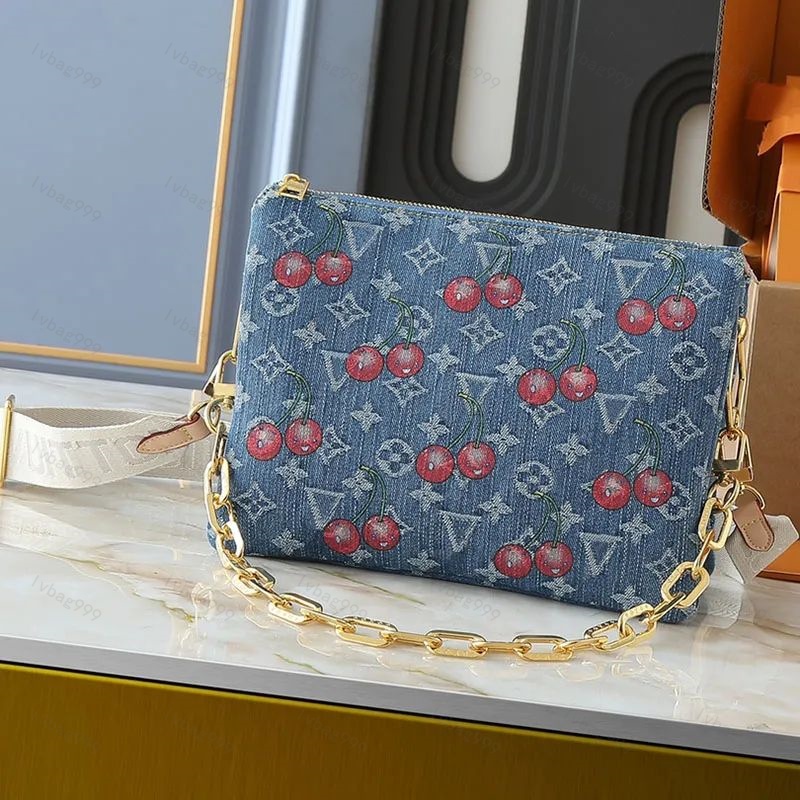 2026 New Luxury Designer Coussin PM Shoulder Bag for Women High Quality Leather Medium Tote Purse Summer Beach Crossbody Clutch Handbag