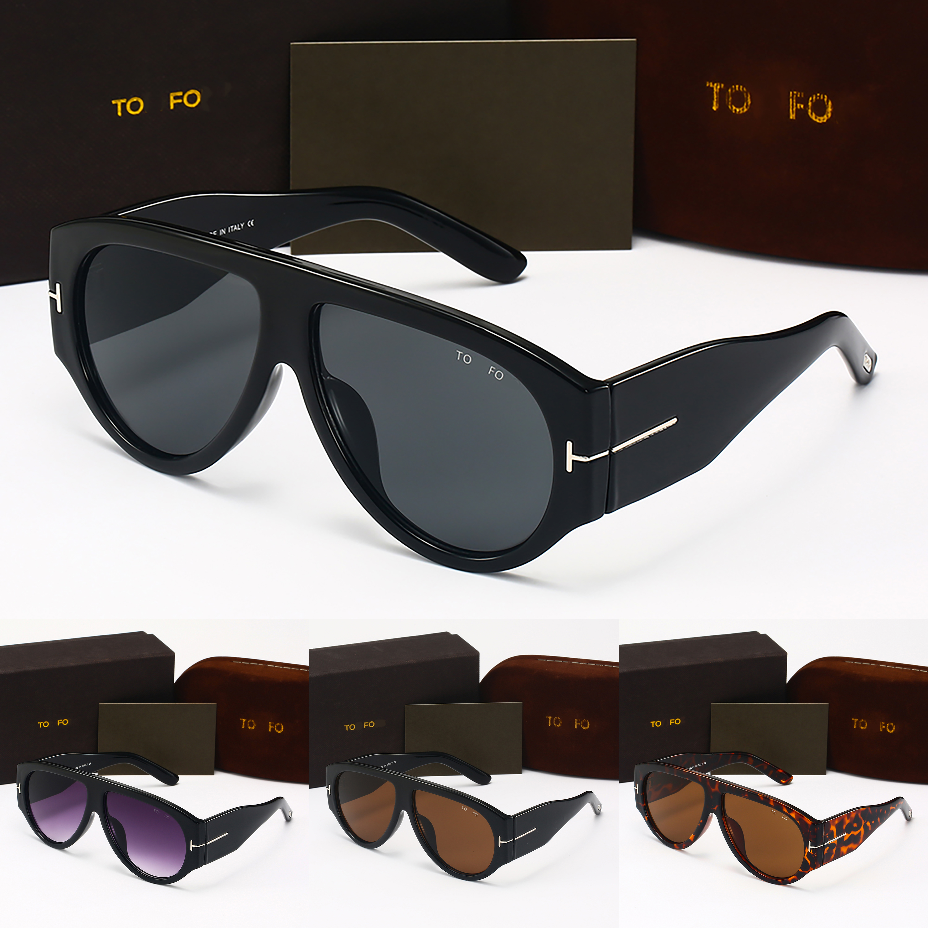 2026 Designer sunglasses for Women Men Vintage Pilot Sunglasses Retro Unisex classic TOFO sunglasses Top for Mens Womens Frame Retro 1044 Fashion su