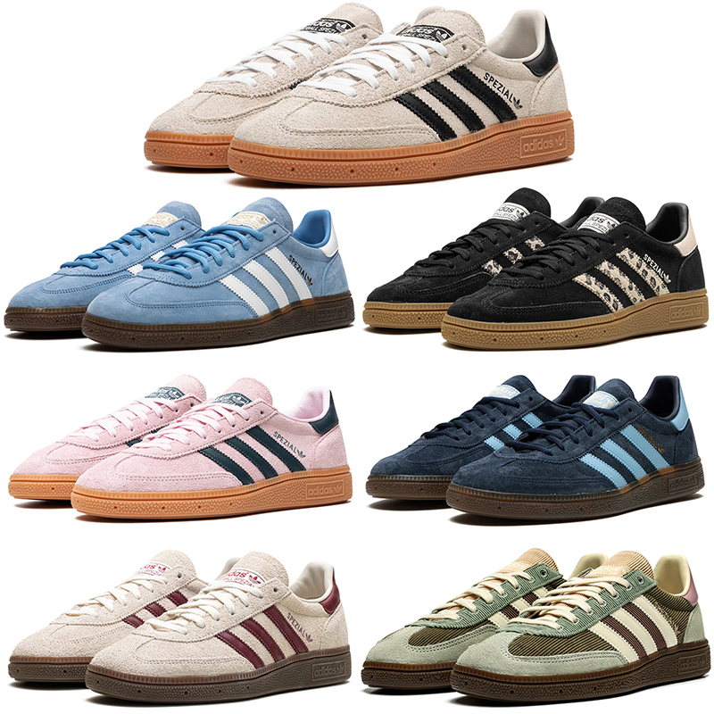 Adidas Handball Spezial sneakers designer for men women leopard point brown white black navy blue pink mens womens trainers stylish comfortable p