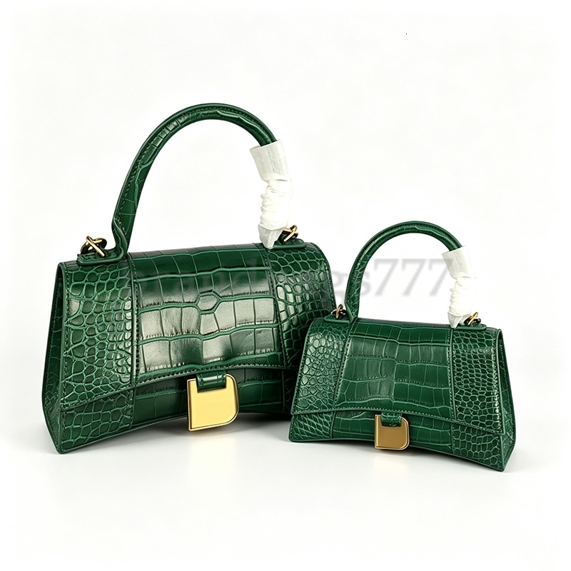 Crocodile Hourglass Bag Designer Crossbody Bag Tote Bag Luxury Bag Top Quality Handbag Half Moon Hobos Dinner Lady Bag
