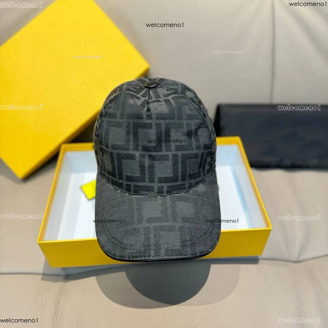 Designer Womens Ff Caps Mens Cap Black Spring Summer Bucket Jacquard Fabric Breathable Fashion Fisherman Hat Letter Sun Protection Fennndi Hats a54