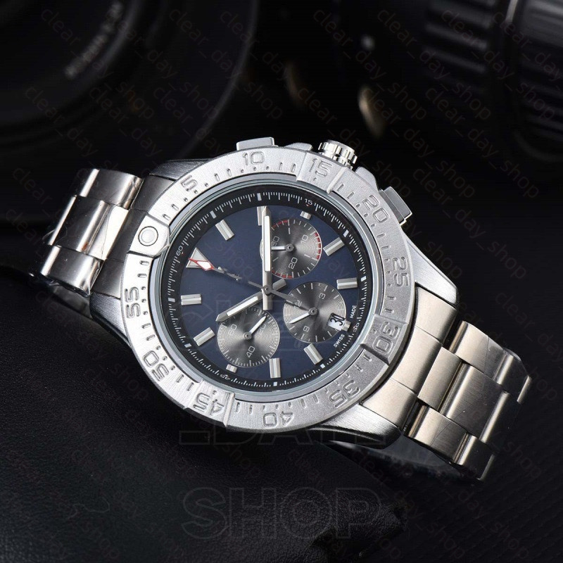 AAA Breils Watch Designer Mens Watch High Quality Breitlinlyity Watch Automatic Quartz Chronograph Leather Band Fashion Wristwatch Luxury Timepiece