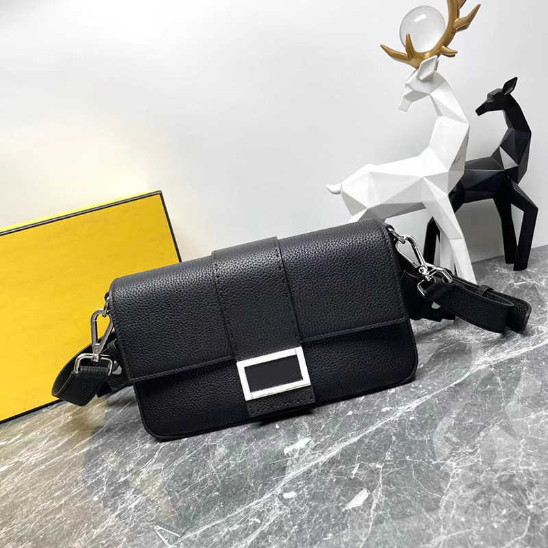 12A All-New Mirror Quality designer Stylish flip-top multi-functional waist bag, high-end casual crossbody bag top-grain leather single-shoulder bag