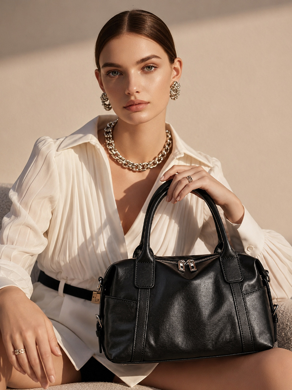 22AVLuxury Brand Fashion Women's Fashionable Printed Handbag Versatile And Elegant Single-Shoulder Crossbody For Middle Tote Bag Designer Bags
