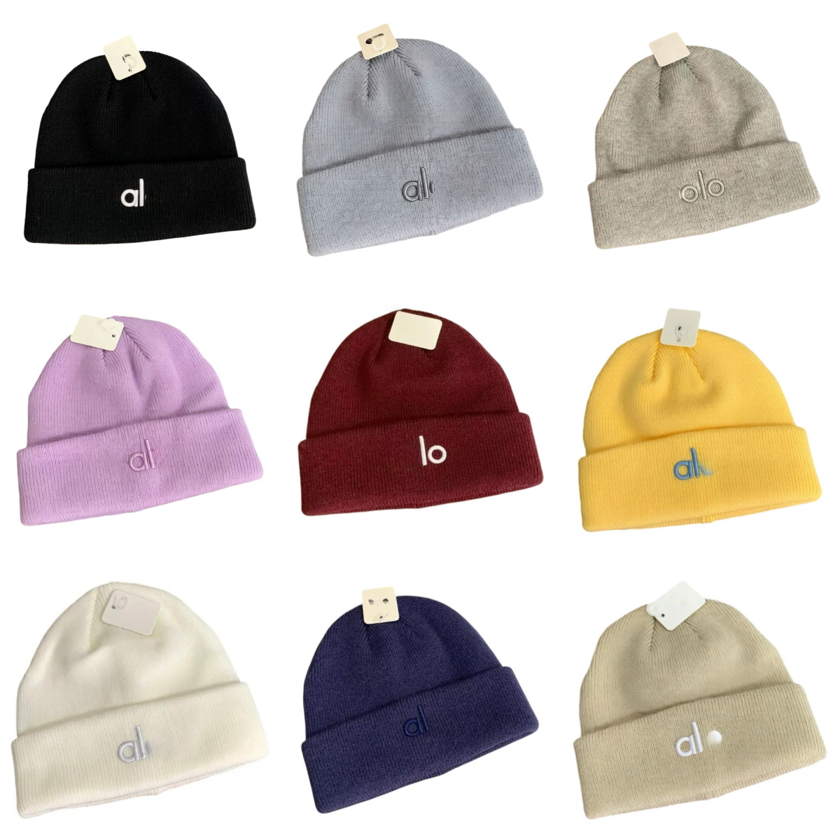 Autumn Winter Hat For Men Women Designer Beanie Solid Color Knitted Bonnet Fashion Muts Skull Caps Multiple Color Optional Black White Gray faf1742