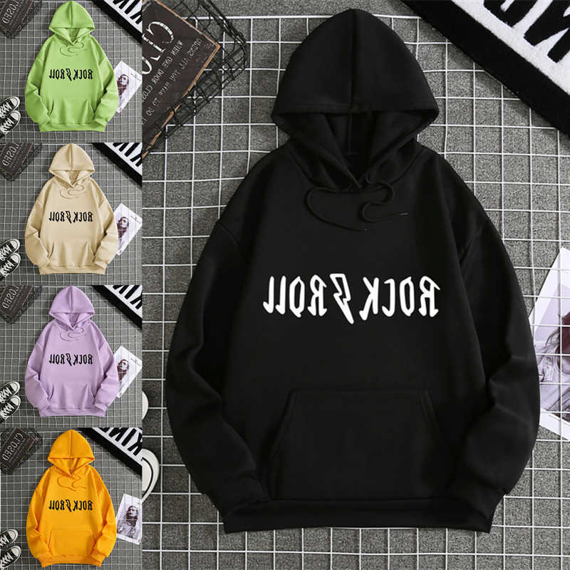 Print Women's Letter Hoodies Sweatshirts Women Sweatshirt Soft Casual Loose Vintage Female Hoodies 2025 Winter New Warm Student Tops Y2k CYXX37