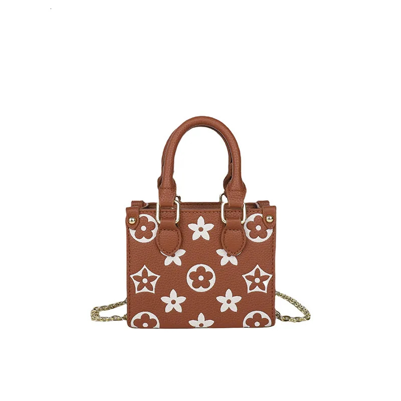Crossbody Bags For Women Luxury PU Leather Designer Chain Shoulder Bag Y2K Small Square Underarm Bag Color Blocking Tote Versatile Kids Bag
