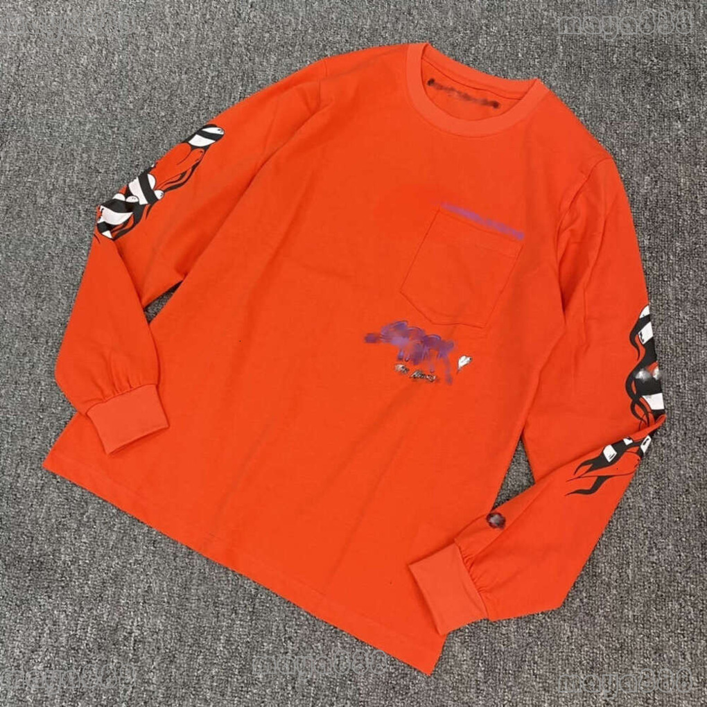 Chrome Long Sleeve Designer T Shirts Outdoor Sweatshirts Print Spring Summer Sweatshirts Sanskrit Cross Mattyboy Loose Sport Hoodie Long Sleeve Grap