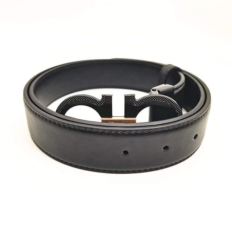 Mens Belt Belts for Women Designer 3.5cm Width F Buckle Fashion Classic Simple Man and Woman Brand Luxury Belt High Quality Bb Simon Belts Ceinture