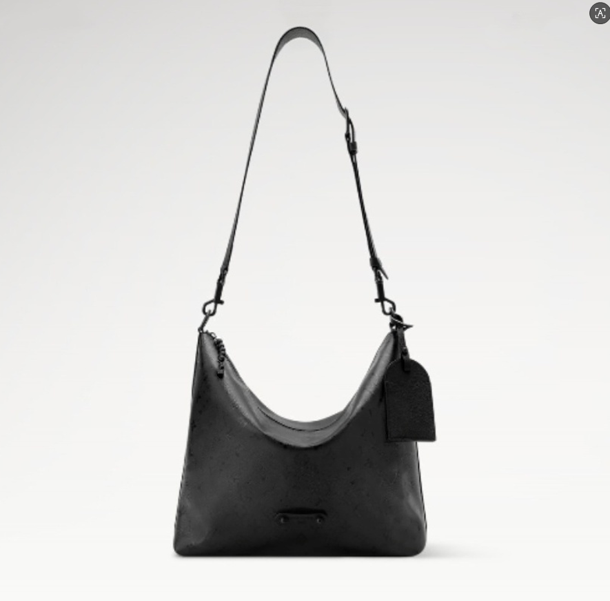 12A All Black hardware DesignerVagabondHobo ETIS Bucket Totes Women Shoulder Basket Genuine Leather Handbag Crossbody Handbags Clutch Bag M27856 M27