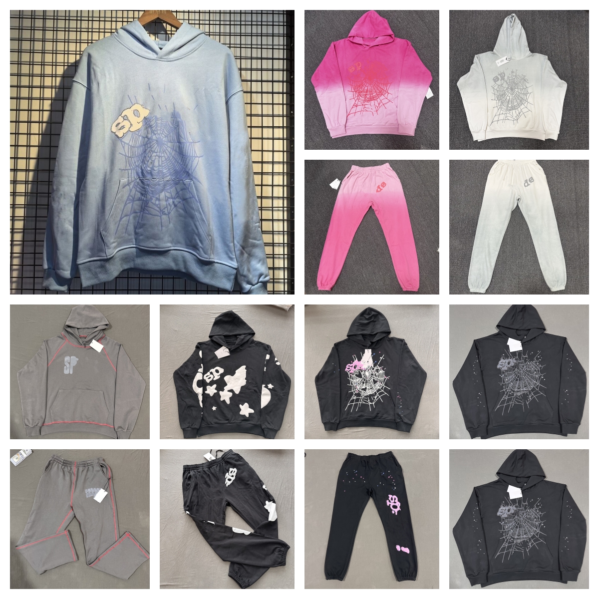 mens spider hoodie designer spider hoodie men pullover sweatshirt hoodies for men hoody women hoodies puff print sweatpants sets SIZE S-XL